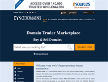 Tablet Screenshot of dynodomains.com